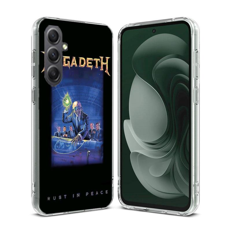 Music Band M-Megadeth Phone Case for Samsung Galaxy A54 A14 A24 A34 A17 A37 A57 A55 A35 A25 A15 A16 A26 A36 A56 A13 A23 A33 A53