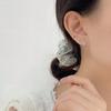 Simple Design Sense of 3xx Ear Button for Women's Niche New Ear Button