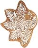 IBA Indianbeautifulart Textile Printing Block Peacock Hand Carved Wooden Stamp Wood Block Printing Textile Stamp For Fabric  Pottery Blocks- 5