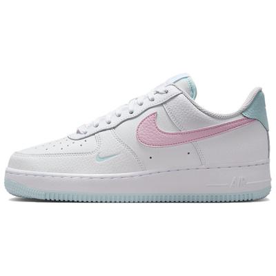 Женские кроссовки Air Force 1 07 Cotton Candy Белые Розовый-Пена Ледниково-Голубой IH0640-161