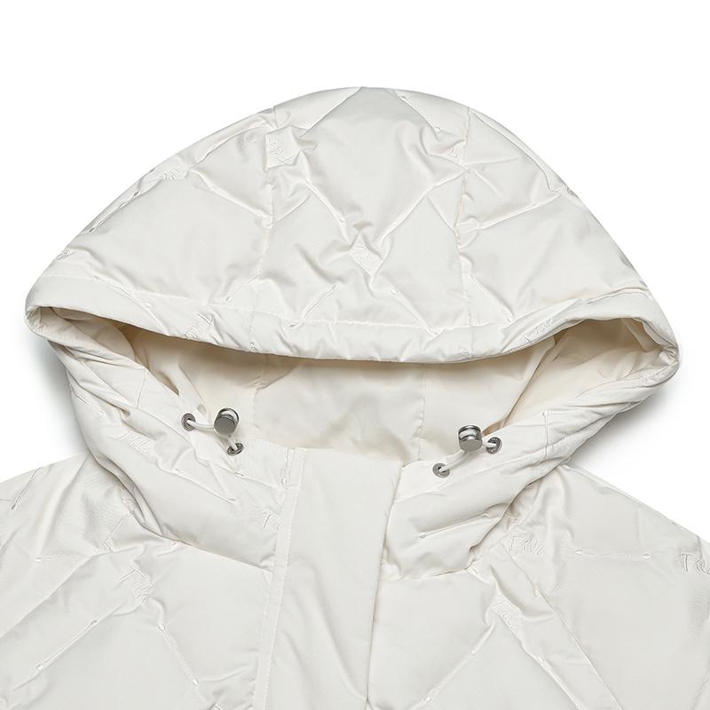 Новая пуховая куртка FILA женская Cloud White F11W448911F-WT