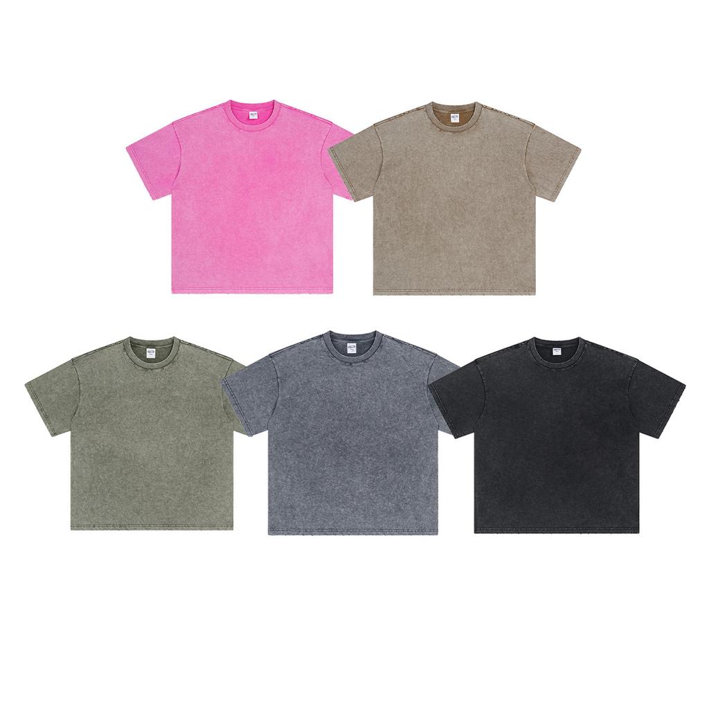 275 г/м² 100% хлопок стираная футболка с индивидуальным рисунком принт мужские футболки персонализированная футболка