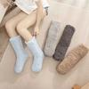 Winter Thermal Cashmere Socks for Women Cozy Soft Floor Socks