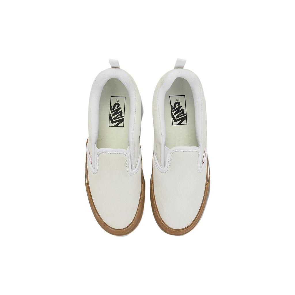 Vans Knu Slip-On White Gum Unisex Sneakers VN0009QDWHT