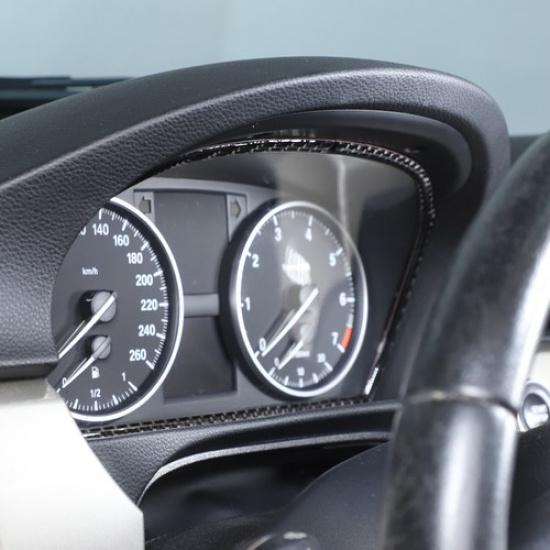 Накладка на рамку приборной панели из углеродного волокна Для BMW 3 серии E90 2005-12