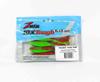 Zman Soft Lure StreakZ Curly 5 Inch 4/Pack Nuked Chicken Glow (9597)