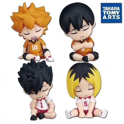 4 шт. Аниме Хайкюу Фигурки Bokuto Kotaro Akaashi Keiji Oikawa Tooru Iwaizumi Hajime Фигурки Действия Q Версия ПВХ Модель Игрушки 5 см