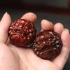 Huanghuali Zodiac Health Ball Handball Massage Ball гравировка фитнес-мяч твердое деревянное резьба украшение