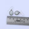 Rainbow Moonstone Silver Women Earring Pure 925 Sterling Silver Handmade Jewelry