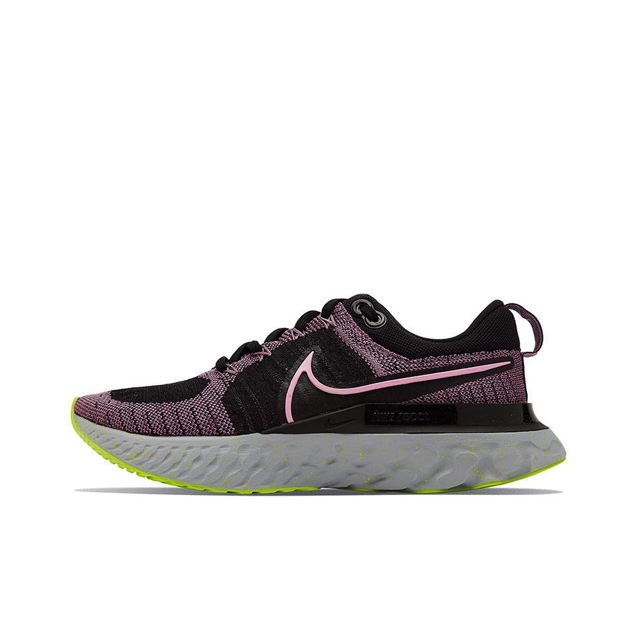 Nike React Infinity Run Flyknit 2 Violet Dust Женские кроссовки Фиолетовый Черный Cyber ​​CT2423-500