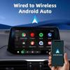2-в-1 проводной беспроводной адаптер Carplay Android Auto Smart Dongle для iPhone Android Phone для OEM проводной CarPlay Android