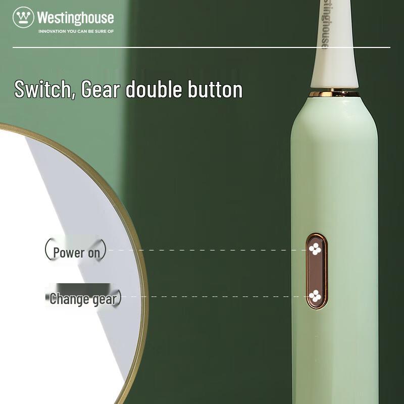 Westinghouse Умная звуковая электрическая зубная щетка, вилка CN (адаптер в комплекте)