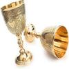 15.24cm Cup Chalice Brass Wine Goblets King Arthur Renaissance Medieval Cup Gifts for Weddings Gifts