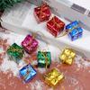Gift Xmas Tree Bowknot Pendant DIY Pine Cones Ornament Mini Foam Pendant  Party Supply