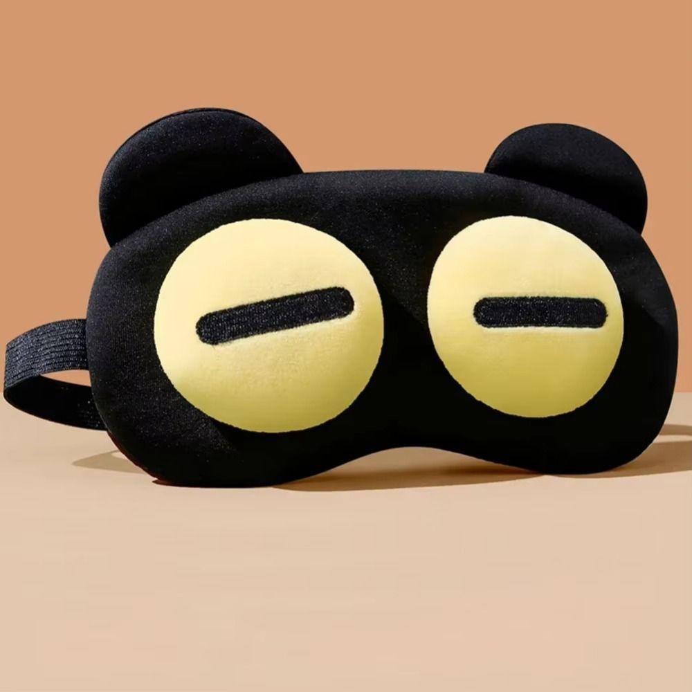 Breathable Funny Anime Eye Cover Adjustable Travel Relax Eyepatch Soft Cartoon Sleep Eye Mask Home