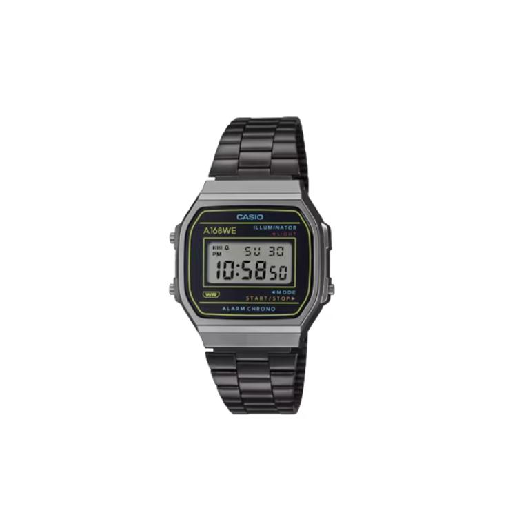 Casio Унисекс Серия VINTAGE Черные часы A168WEHB-1AJF A168WEHB-1AJF