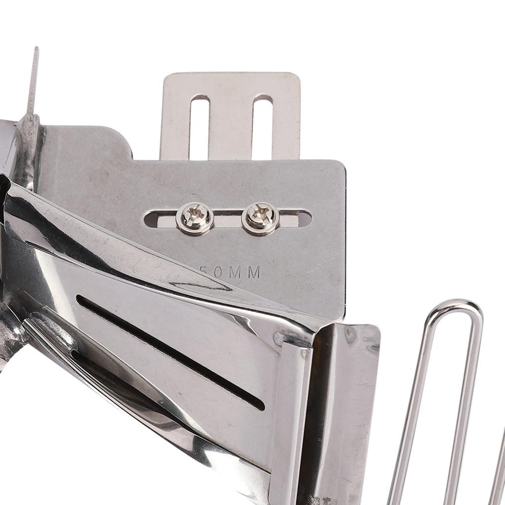 Tape Binder Sewing Machine Accessories Stainless Steel 4 Folds Corrosion Resistant Durable(50mm )