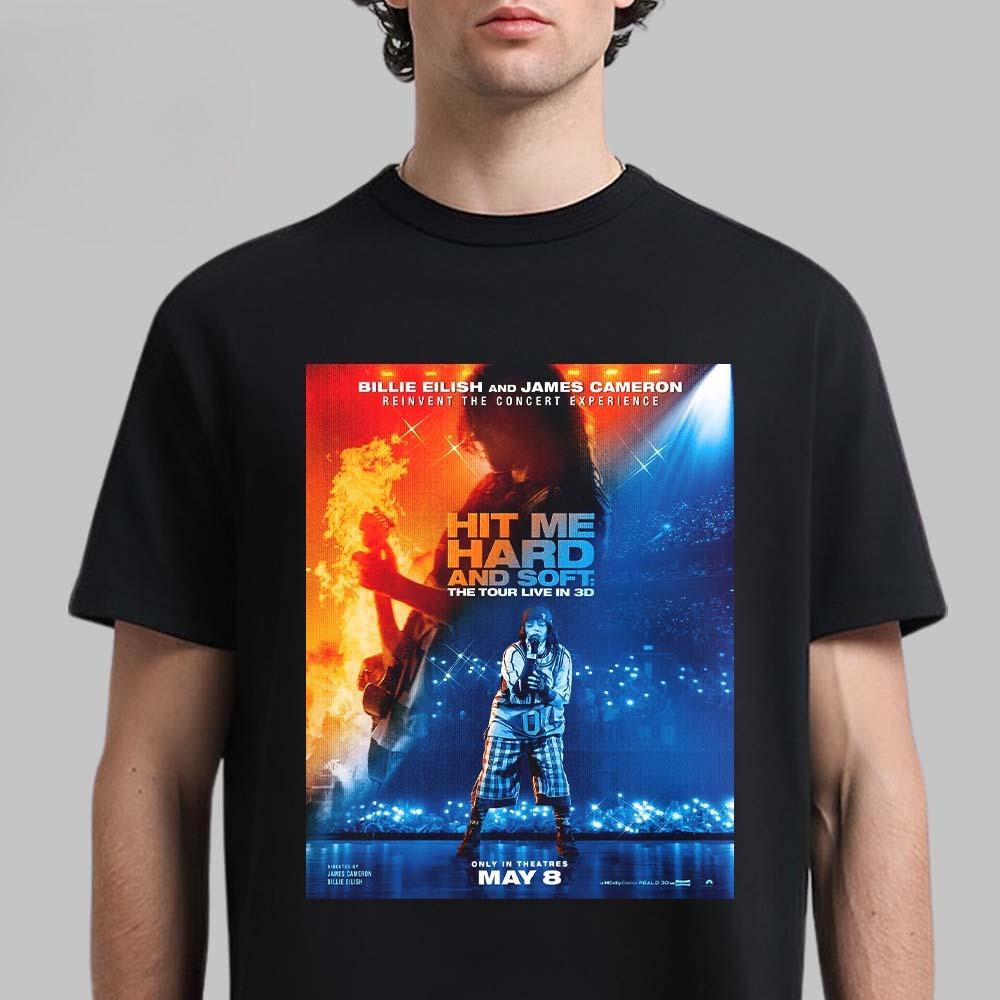 Hot Billie Eilish Cotton Band Shirt Unisex Summer Short Sleeve Fashion Brand Tee Luxury Casual Vintage