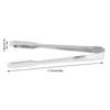 Stainless Steel Sugar Clip Comfortable Grip Salad Tong Multifunctional Tool BBQ Tong  Bar Serving