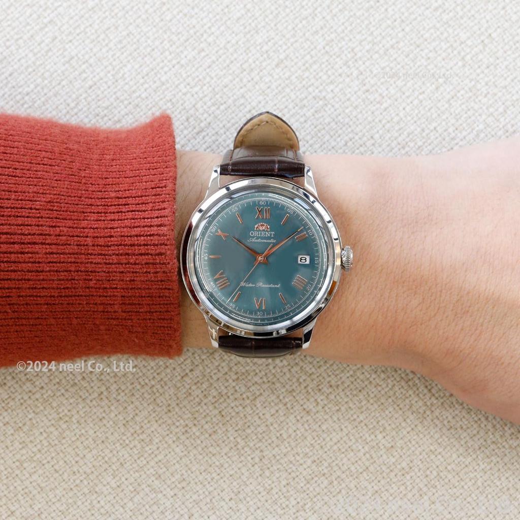 Bambino автоматические часы механические автоматические отечественный производитель гарантия зеленый [Orient Watch] RN-AC0023E мужские