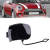 Front Bumper Tow Hook Eye Cap Cover Black For 2014-18 MINI Cooper S F55 F56 F57