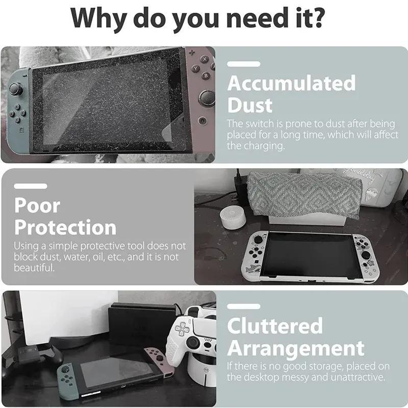 Display Box Host  Dust Cover  Drop-proof  Base Protective Shell  For Nintendo Switch 2  Luminous Base Acrylic Host Shell
