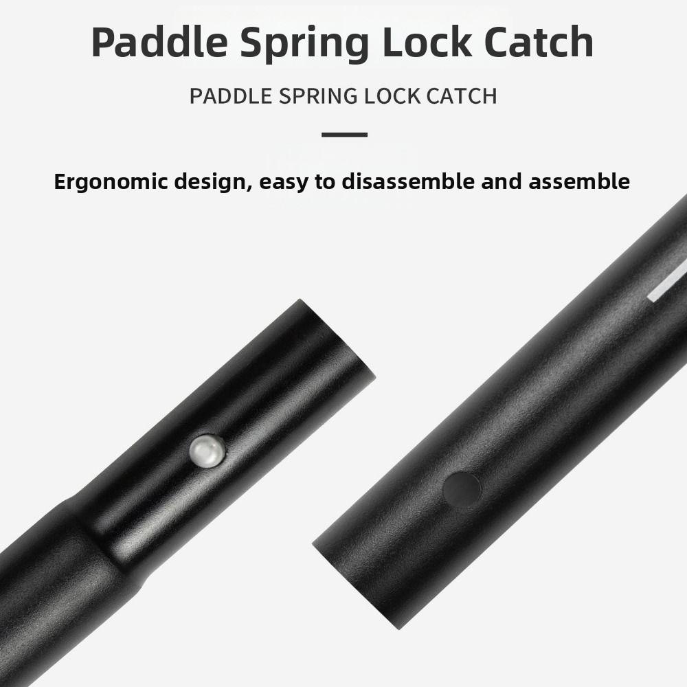 Aluminum Alloy Surfing Paddle Adjustable Water Sports Boat Paddle for SUP Board and Kayak