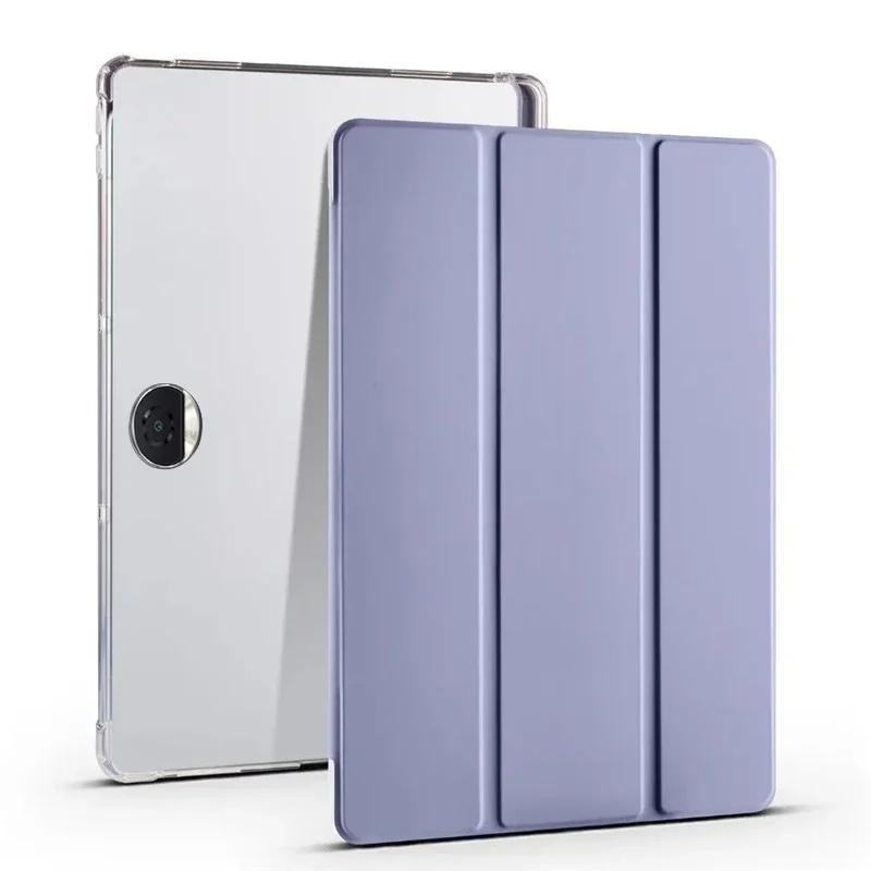 Чехол-книжка для планшета Honor Pad 9 8 V8 Pro 12.1 " 12 Дюймов X9 X8 A Pro 11.5 " 11 " с держателем для ручки, мягкий, прозрачный, противоударный, защитный чехол