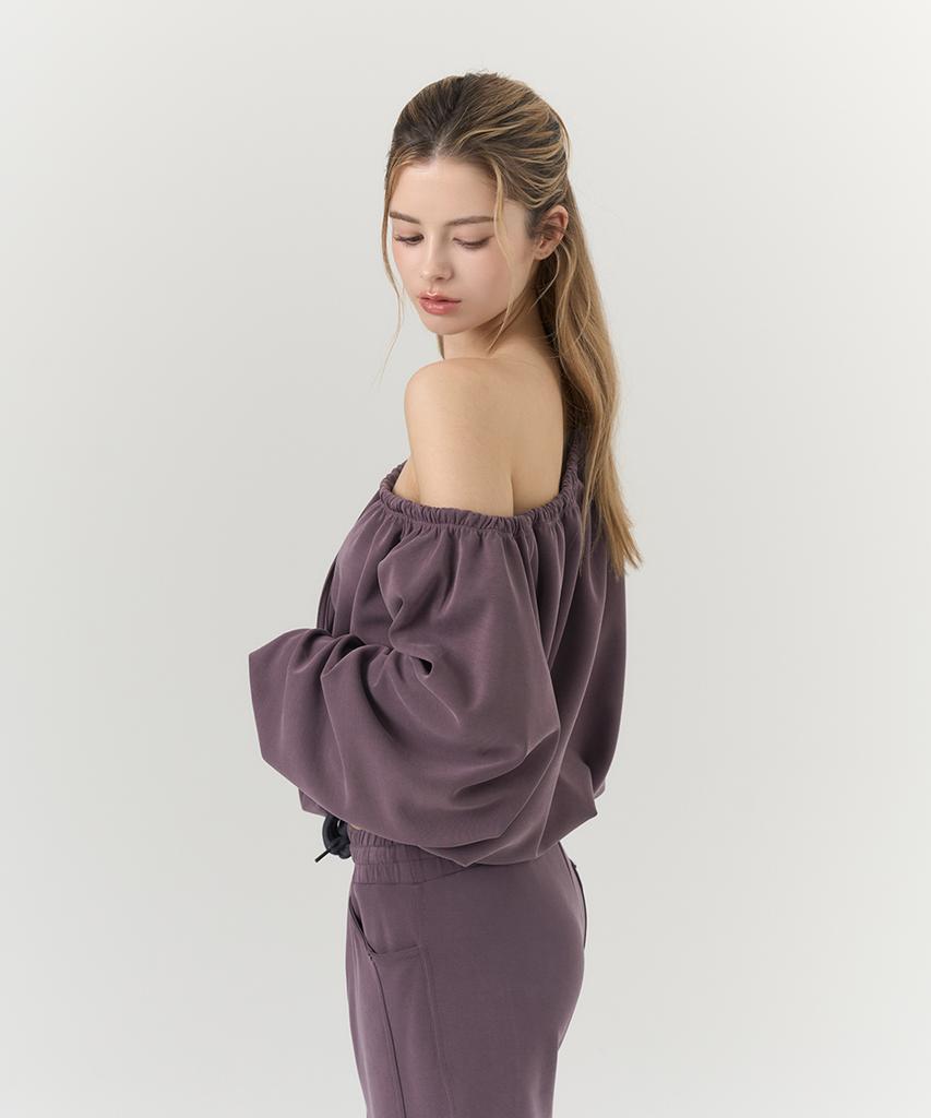 GRANDE LINE String Off-Shoulder Long Sleeve