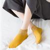 Lace Ankle Socks Non-slip Floor Socks Women's Autumn Winter Thickened Warm Fleece Socks