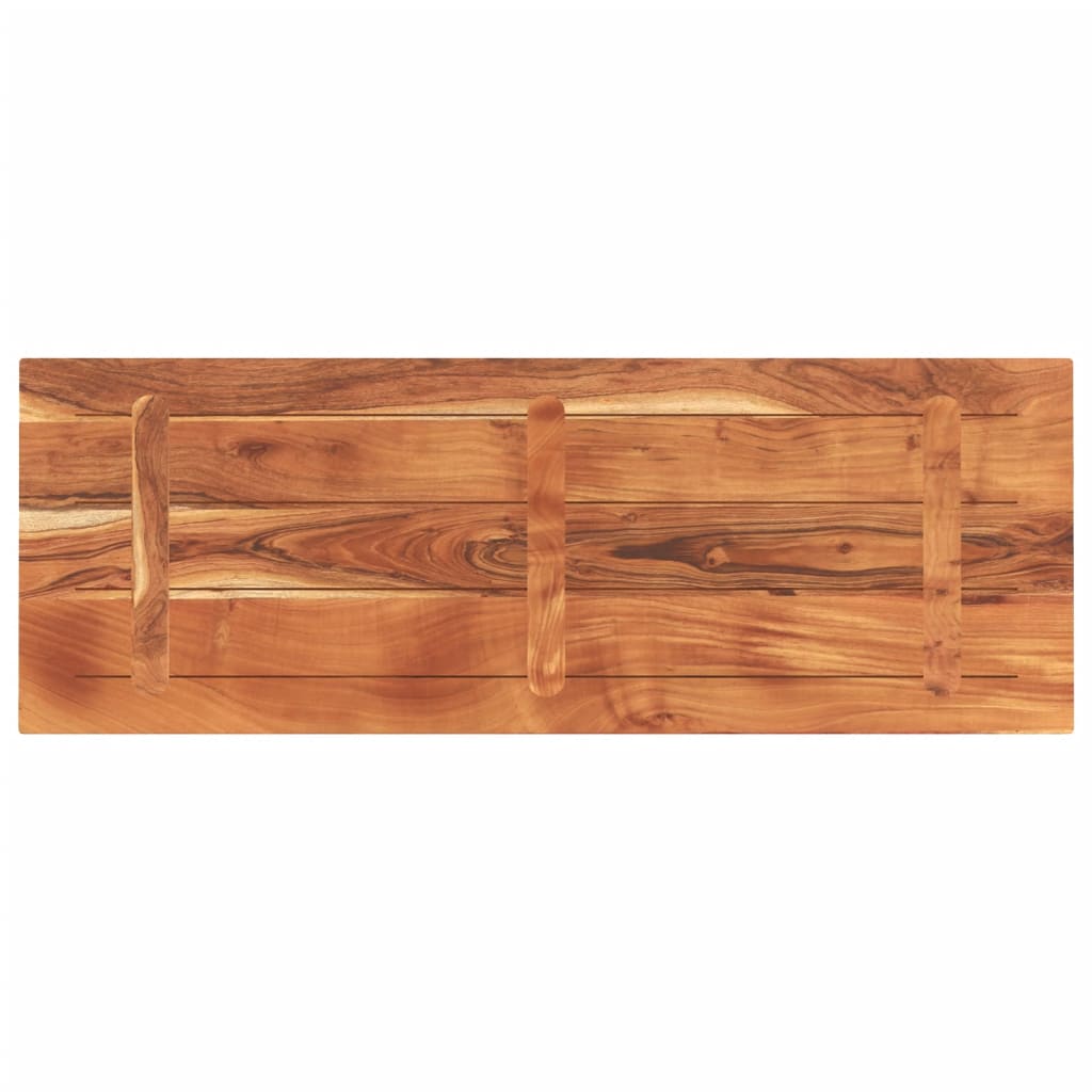 Tabletop 140x60x3.8 cm Rectangular Solid Acacia Wood