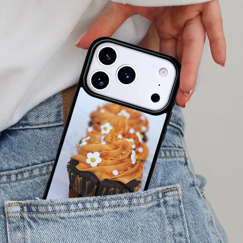 Чехол для телефона 'Тортовое искусство' Fancy Desert для iPhone 16e 15 14 13 12 17 Pro Max Plus Air 17pro Чехол Coque