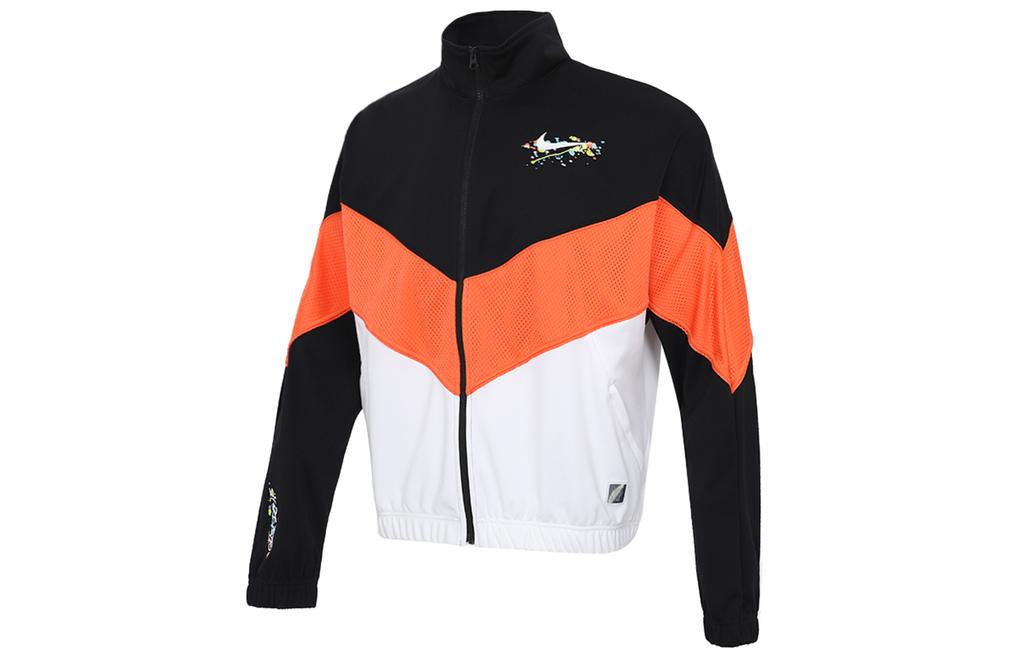 Nike Куртки Мужские Черный Стойка Умеренный Другое DJ5219-010