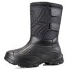 Autumn and Winter Thickened Large Size Men's Waterproof Outdoor Snow Boots Mid-calf Liner Padded Cotton Fishing Boots