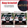 Car Style 14" 15" 16" 17" Inch Car Tire Cover 4WD 4x4 PVC Leather Spare Wheel Tire Cover Case Bag Pouch Protector Fit For Jeep