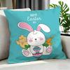 Holiday Easter Cushion Cover Cushion Cover Set 4Pcs 50X50 45X45 40X40 Pillowcase Decorative Sofa Home Decor