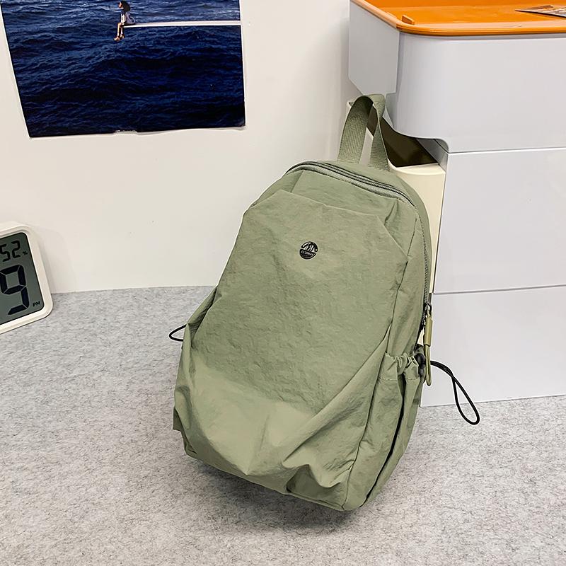 Однотонный легкий нагрудный рюкзак унисекс большой емкости для путешествий и поездок на работу