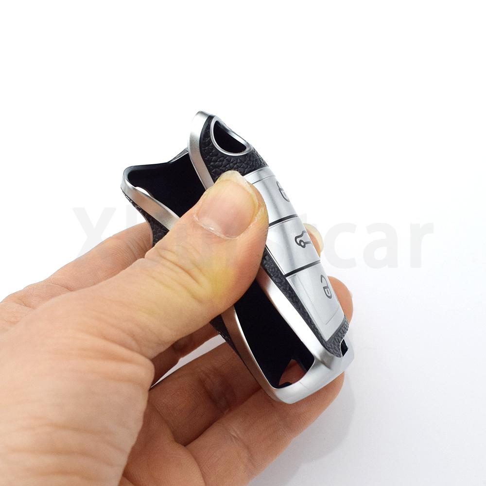 Чехол для ключей для Vw Touran Tiguan Golf 7 Gti Polo T-Cross T-Roc Skoda Rapid Kodiaq Octavia Fabia Seat Ibiza Leon Ateca Arona