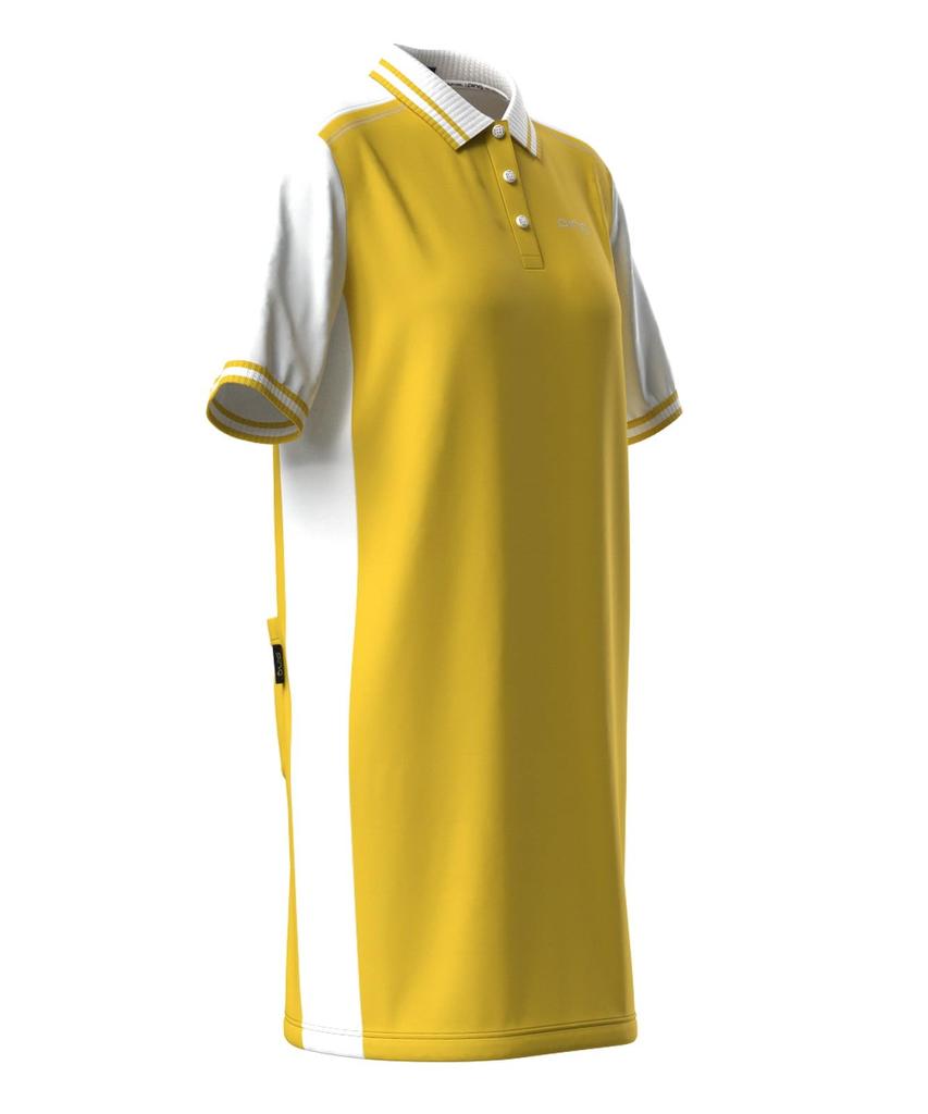 Ping Apparel Women's Short Sleeve Dress (Moisture-Wicking, Quick-Drying, UV Protection) / Golf / 622-5124300 060_Yellow SS