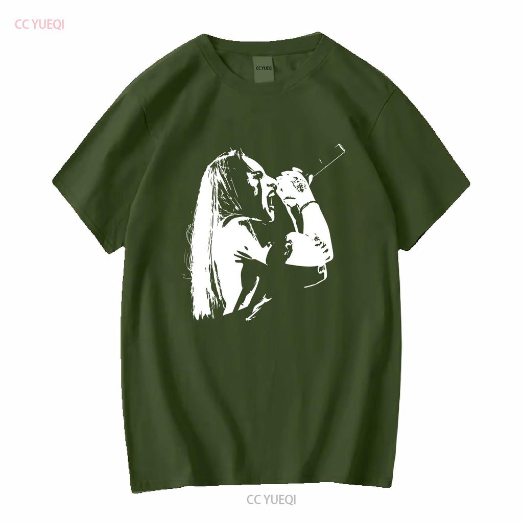 Tatiana Shmayluk Jinjer Band T shirt long or short sleeves vintage Washed Comfortable Breathable streetwear homme