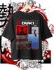 Hip Hop Rapper Printed Cotton Short Sleeve Casual Fashion Streetwear Comfortable Breathable T-Shirt Unisex