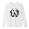Old English Sheepdog Print Mens T Shirt 100 Cotton Soft Comfortable vintage Washed Stylish homme Unisex Versatile graphic