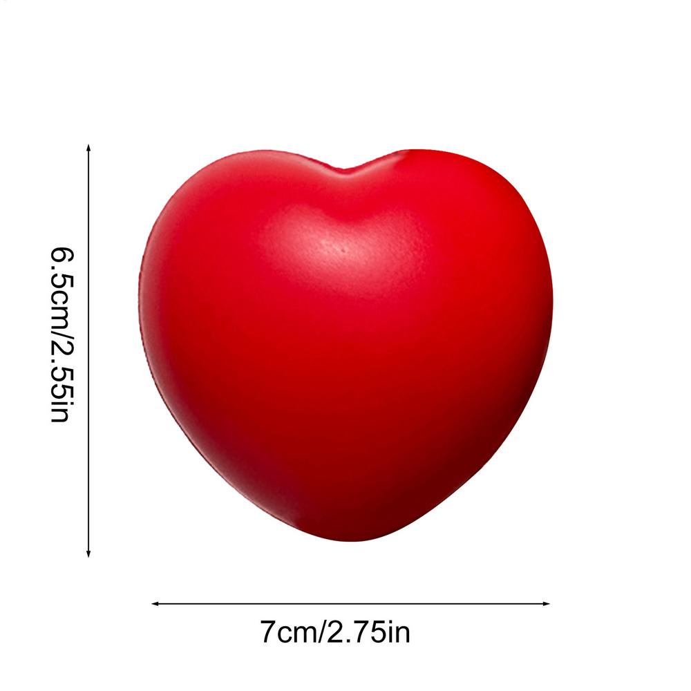 10LB Finger Exercise Ball Hand Grip Strengthening Exercise Hand Exerciser Single-Finger Heart Shaped Stress Balls Massage Ball