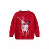Fall and Winter Boys and Girls In Small Children's Children's Clothing Christmas Elk England Fashion Loose Pullover Sweater
