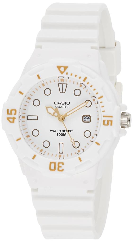 Casio Dive Series Diver Lock White Watch Women's LRW200H-7E2VCF