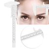 8 Types Tattoo Eyebrow Ruler Eyebrow Measure Balance Extension Ruler Shape Stencil
