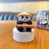 Милая и изысканная полимерная фигурка, настольное украшение для Flu Panda Car, автомобильные украшения