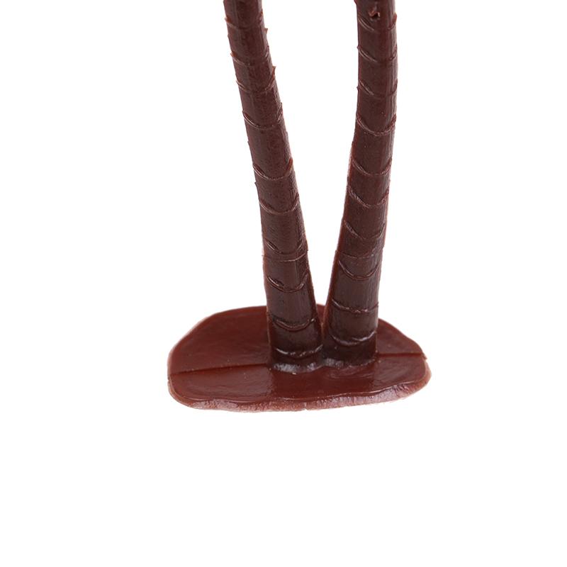 Мини-кокосовое дерево Пластиковые зеленые водные растения Аквариумные растения для рыб