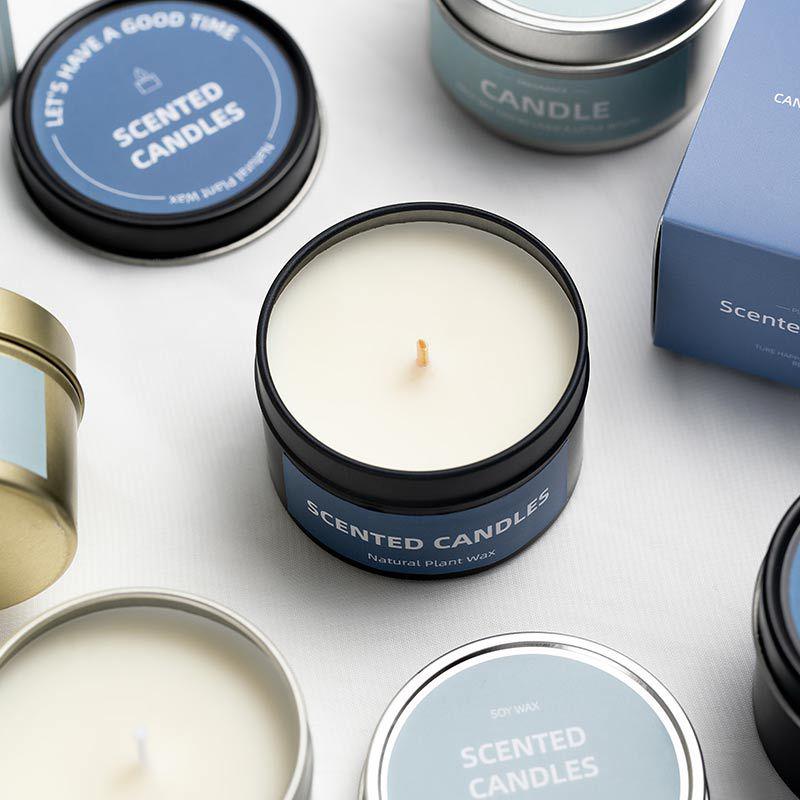 Romantic Rose Aromatherapy Candle Gift Set: Calming, Long-Lasting Scent for Bedroom Relaxation and Sleep Aid.