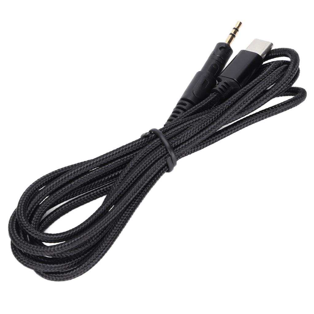 Headphone Audio Cable Type C to 2.5mm Repalcement Headset Cable for ATHM40x ATHM50x